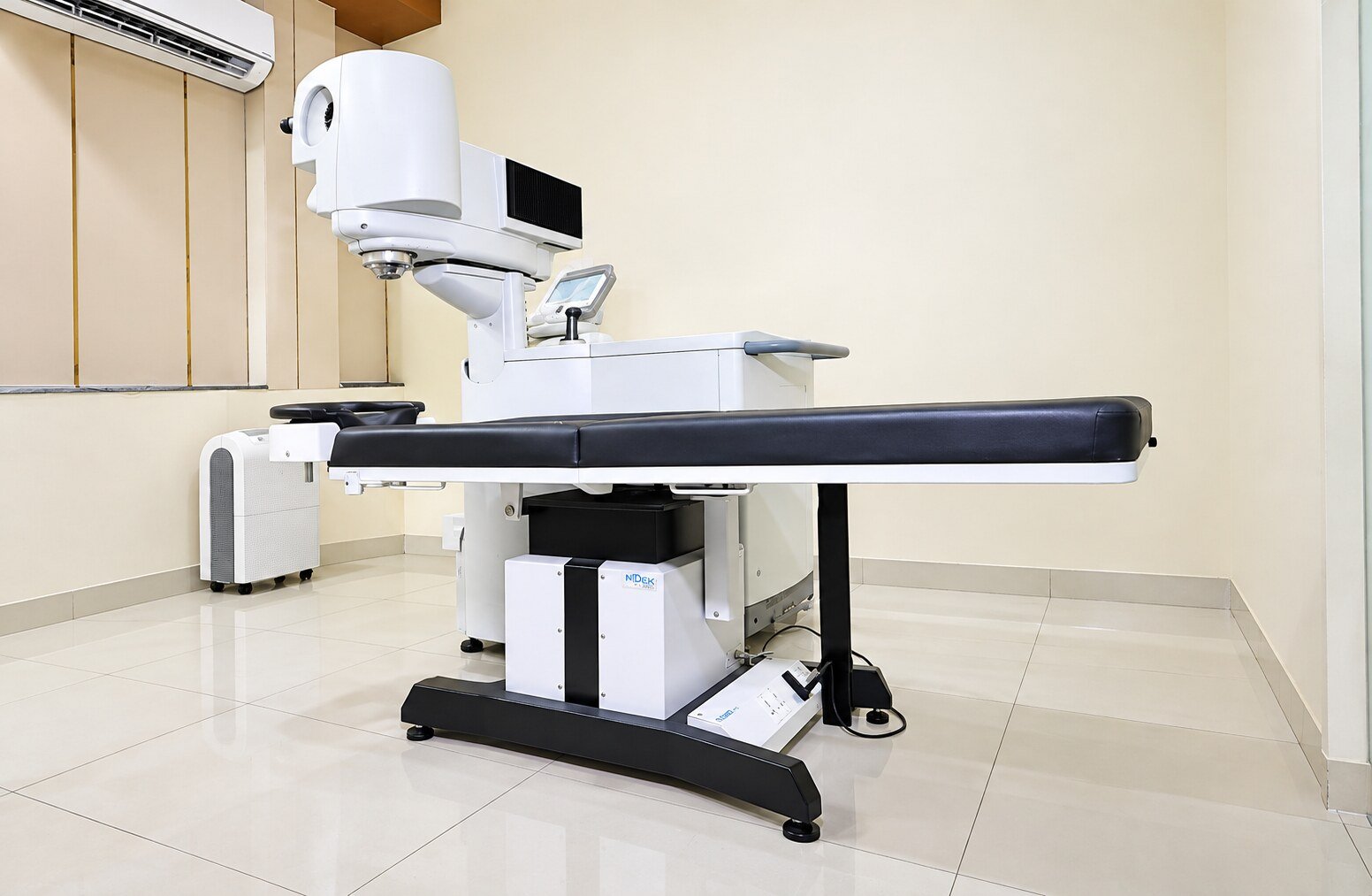 Retinal laser suite at the associated eye hospital